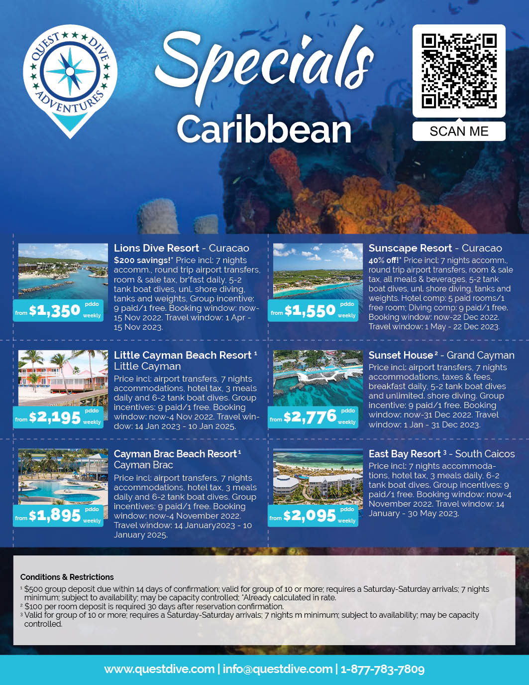 Caribbean Specials - Quest Dive Adventures